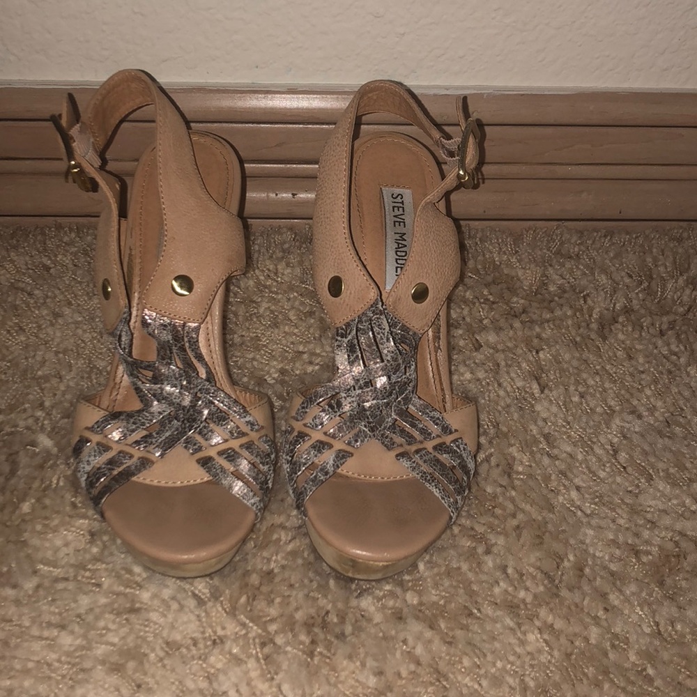 Steve Madden wedge high heels